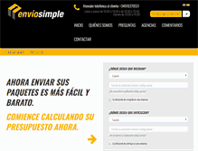 Tablet Screenshot of enviosimple.com
